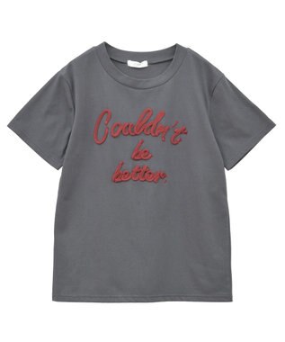 Green Parks ・ｓｗｉｎｇ　ｂｙ　コード刺繍ロゴＴＥＥ Charcoal Gray