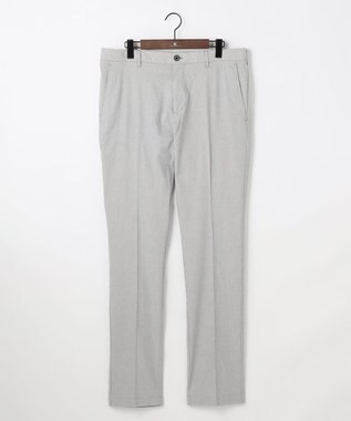 JOSEPH ABBOUD 【キングサイズ・ウエストも伸びる!オーガニックコットン使用】サマームリネ パンツ ライトグレー系