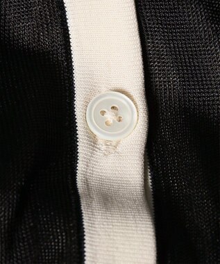 Paul Smith シアーレイヤード 長袖カーディガン ブラック
