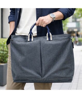 Regalo Felice 【A4サイズが入る / 色落ちしないデニム調生地】ヘルメットバッグ / REGALO DNV(ダークネイビー)