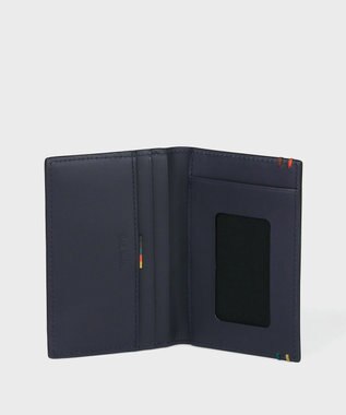 Paul Smith ハイライトステッチ パスケース ネイビー