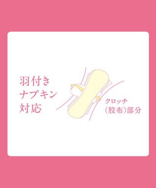 Wing サニタリーショーツ　ボーイレングスタイプ　羽付きナプキン対応　はきこみ丈ふかめ　ウイング／ワコール　EC8430 ブラック