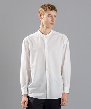 コンフォートクリアオックス　バンドカラーシャツ