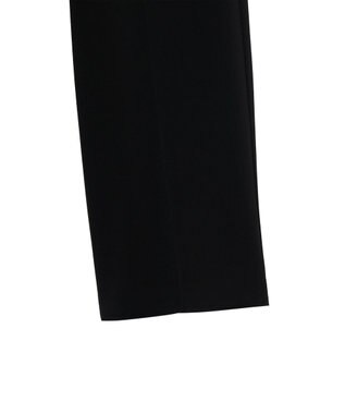 JOSEPH コンフォートクレープ　ワイドストレートトラウザーズ Black
