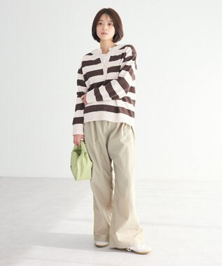 CRAFT STANDARD BOUTIQUE ヘンリーネックモールニットプルオーバー Pink