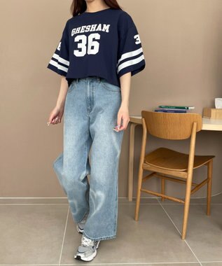 WEGO ナンバリングショートT ネイビー