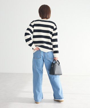 CRAFT STANDARD BOUTIQUE ヘンリーネックモールニットプルオーバー Ivory