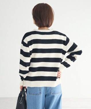 CRAFT STANDARD BOUTIQUE ヘンリーネックモールニットプルオーバー Ivory