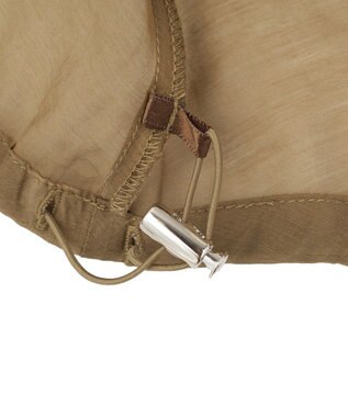 AMERICAN HOLIC 【WEB限定】ノーカラーシアーZIPブルゾン Olive