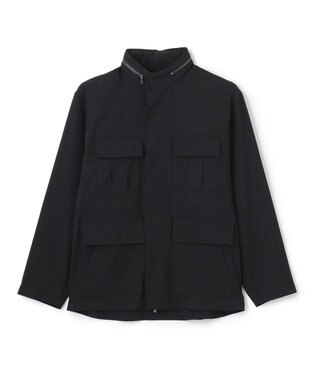 JOSEPH HOMME ライトストレッチアムンゼン ミリタリージャケット ブラック系