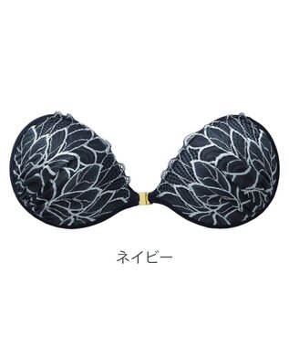 BRADELIS New York 【NuBra / ナチュラルタイプ】ヌーブラ・エアーライト リーフ ブラ特有の締めつけがないストレスフリーブラ