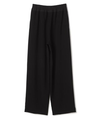 BEIGE， RUE / ドライタッチイージーセミワイドパンツ Black