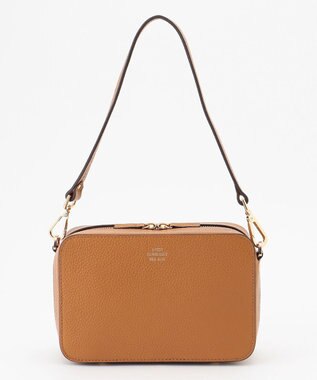 J.PRESS LADIES 【2way】レザー ショルダー バッグ キャメル系