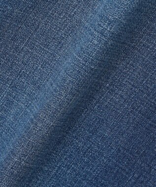 ICB ライトストレッチデニム ストレートパンツ ブルーデニム