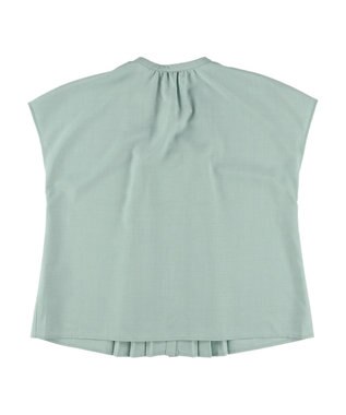 earth music&ecology タックデザインブラウス Green