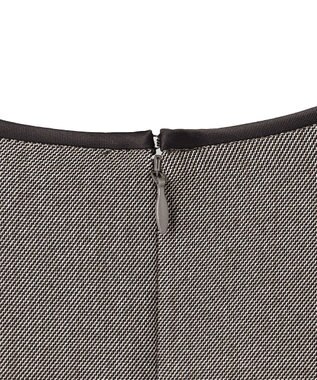 ICB L 【WEB限定】ツイードタックワンピース ブラウン系