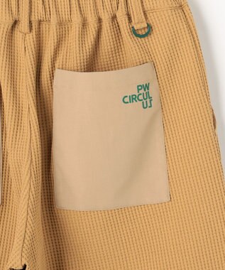 PW CIRCULUS 【MEN】ワッフルショーツ 2026年モデル ゴルフ ベージュ系