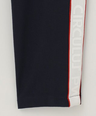 PW CIRCULUS 【MEN】【洗える/帯電防止/ストレッチ】ロゴ サイドライン パンツ ネイビー系