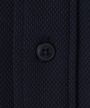 23区GOLF 【MEN】【WEB&一部店舗限定】ハニカムカノコ 半そでポロシャツ ネイビー系