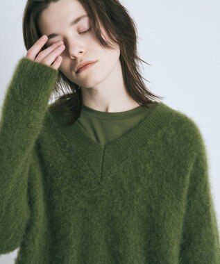 FUR CASHMERE | Vネックセーター / ATON | ファッション通販 【公式