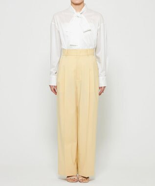 uncrave ツイミーツイル ワイドパンツ イエロー