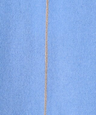 BEIGE， RIGNY / タートルネックニット Sax×Taupe Line