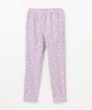 ANY KIDS 7daysガーリーパンツ(カットソー) ラベンダー花柄