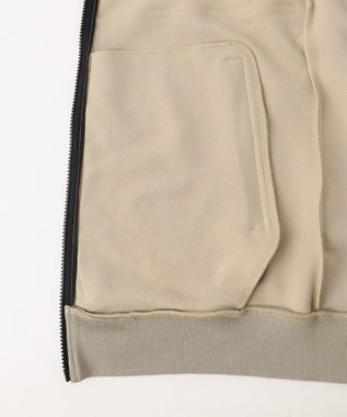 PW CIRCULUS 【MEN】DIMPLE  ジップアップ フーディ ベージュ系