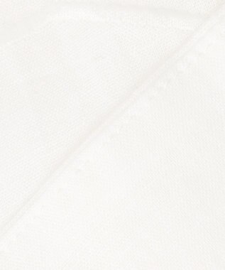 UNFILO 【撥水】レーヨン麻ライト刺繍ブラウス ホワイト系