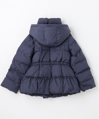 組曲 KIDS 【150-160cm】中綿 ショートコート ネイビー系