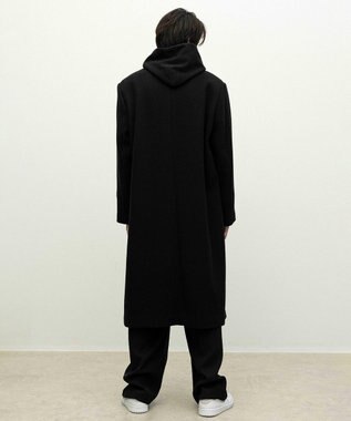 NAVE 【ReNAVE】ウールメルトン チェスターコート ブラック系