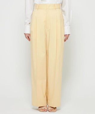uncrave ツイミーツイル ワイドパンツ イエロー