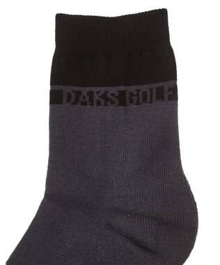 DAKS 【DAKS GOLF】綿混パイルソックス グレー