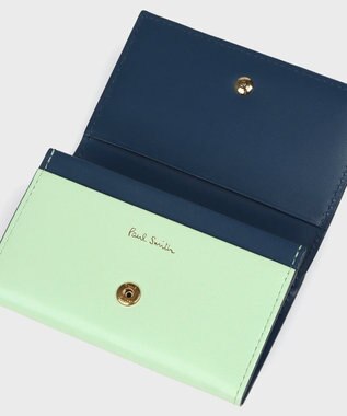 Paul Smith サプルレザー 名刺入れ ミントグリーン