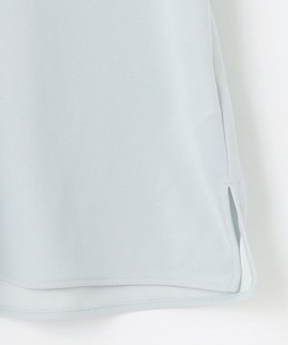 組曲 L 【WEB限定】ライトジョーゼットスキッパー ブラウス サックスブルー系