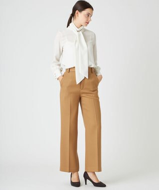 BEIGE， 【S-size】STOW / ボウタイブラウス Ecru