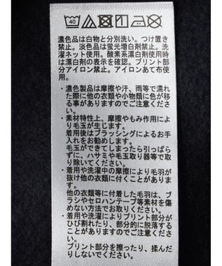 Green Parks 裏起毛フロッキーロゴプルオーバー Dark Navy