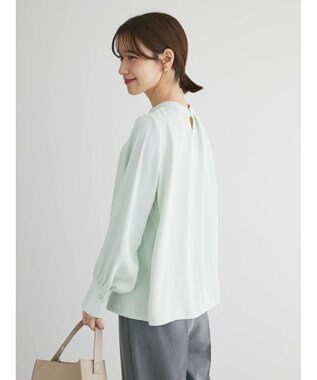 Green Parks ２ｗａｙ　ボウタイアソートブラウス Mint Green