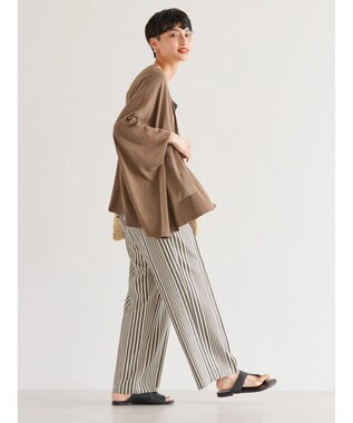 AMERICAN HOLIC リネンブレンドワイドイージーパンツ Stripe