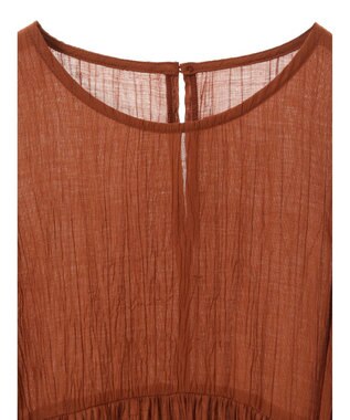 Green Parks ＢＰ　ボリュームスリーブチュニック Brown