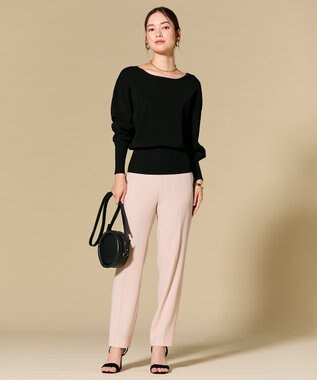 BEIGE， 【セットアップ対応】CINDY / クロップドパンツ Nude × Black