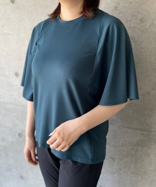 新色追加！/接触冷感】マイビューティ フレアスリーブTシャツ / UNFILO