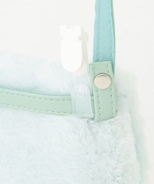 ANY KIDS リボン付き ポケット ポシェット ミント