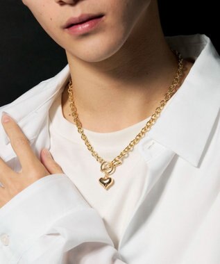 WEGO Mぷっくりモチーフネックレス