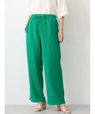 AMERICAN HOLIC 接触冷感Ｗポケットワイドパンツ Green