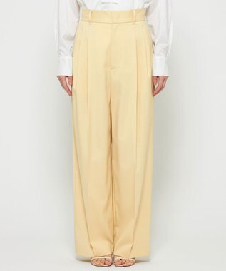 uncrave ツイミーツイル ワイドパンツ イエロー