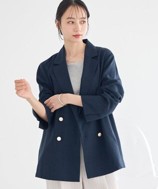 earth music&ecology 【予約】アソート金ボタンジャケット