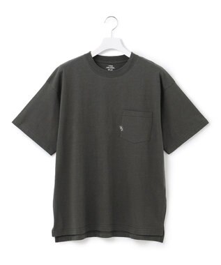 J.PRESS YORK STREET 【UNISEX】刺繍ポケットＴシャツ グレー系
