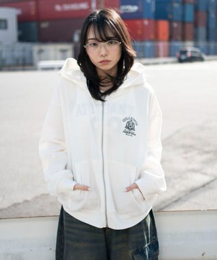 WEGO 【ユニセックス着用ITEM】ワッフルZIPパーカー