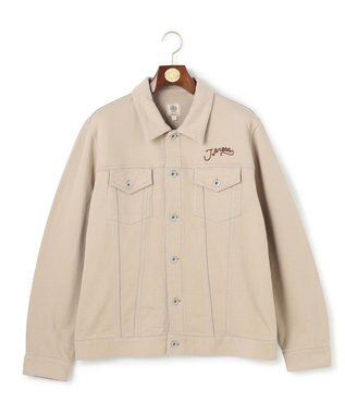 J.PRESS MEN 【NYUZELESS】3rdタイプ ジャージートラッカージャケット ベージュ系